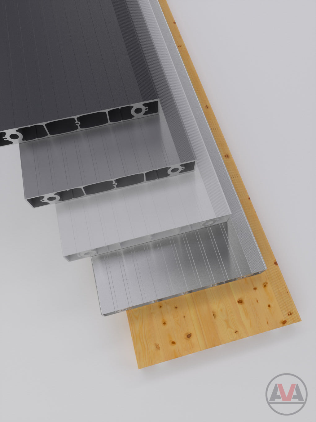 Treppenstufe 40x305mm