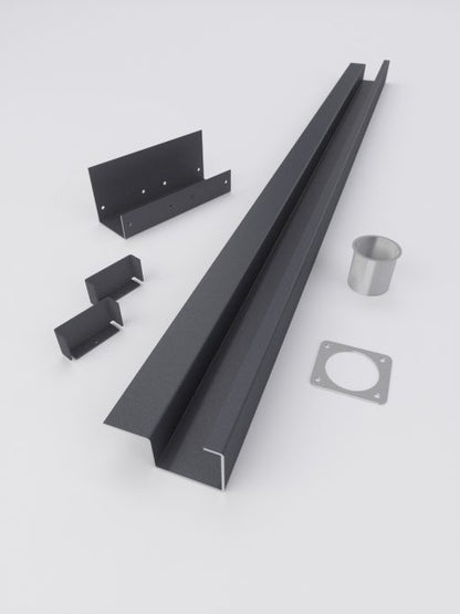 Wasserrinnensatz klein für 13mm Diele S